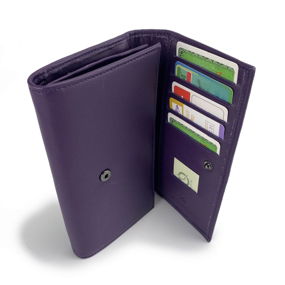 Portefeuille Compagnon Femme en cuir Elephant D'Or