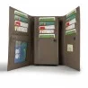 Elephant D'Or Leather Companion Wallet voor dames (Metgezel) Elephant d'Or chez FrenchMarket