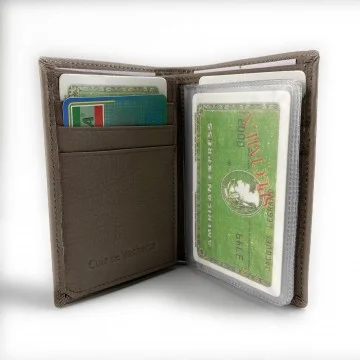 Porte-Cartes en Cuir Elephant D'Or (Portefeuilles) Elephant d'Or chez FrenchMarket