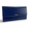 Companion Wallet Leather Checkbook Wallet for Women (Companion) Elephant d'Or on FrenchMarket