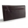 Companion Wallet Leather Checkbook Wallet for Women (Companion) Elephant d'Or on FrenchMarket