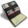 Companion Wallet Leather Checkbook Wallet for Women (Companion) Elephant d'Or on FrenchMarket