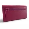 Companion Wallet Leather Checkbook Wallet for Women (Companion) Elephant d'Or on FrenchMarket