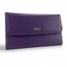 Companion Wallet Damen Scheckheftbörse aus Leder (Begleiterin) Elephant d'Or auf FrenchMarket