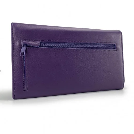 Companion Wallet Damen Scheckheftbörse aus Leder (Begleiterin) Elephant d'Or auf FrenchMarket