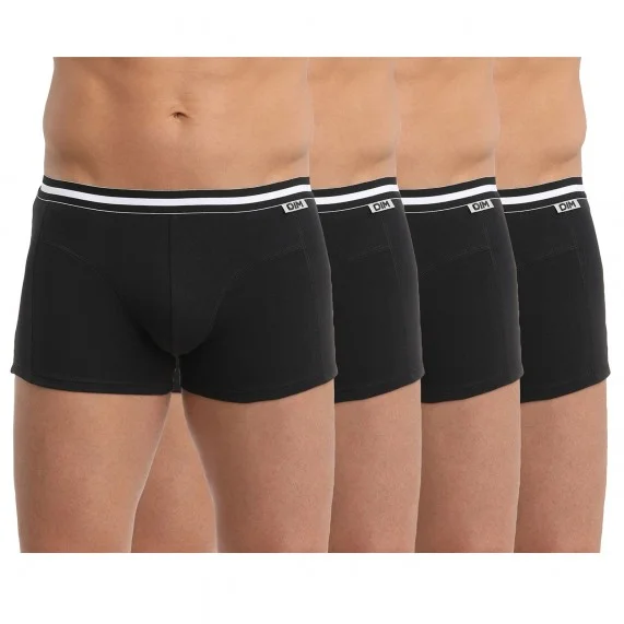 Juego de 4 bóxers Algodón elástico para hombre "EcoDim" (Calzoncillos para hombre) Dim chez FrenchMarket