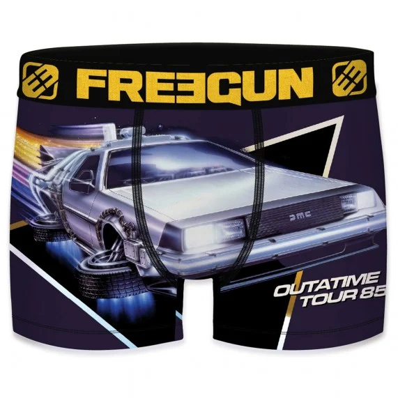 Boxer de hombre de Regreso al Futuro "Película de culto de Universal Cinema (Calzoncillos para hombre) Freegun chez FrenchMarket