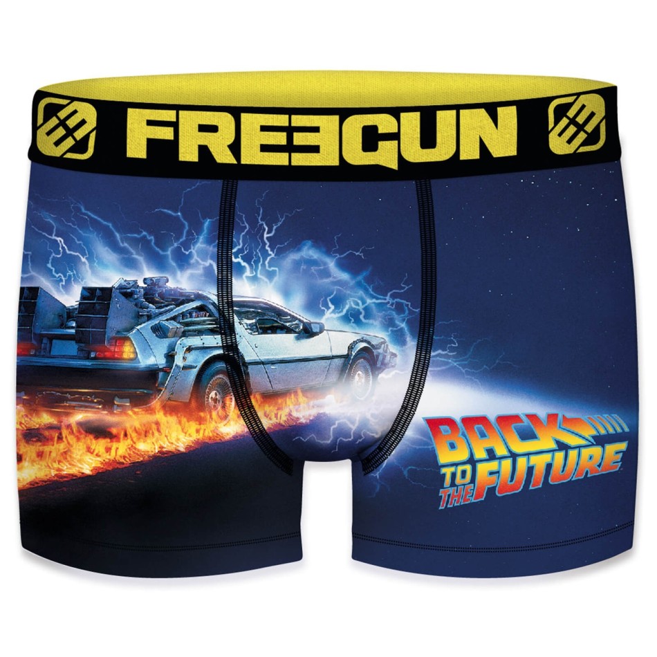 Boxer da uomo di Back to the Future "Universal Cinema Cult Film (Boxer da uomo) Freegun chez FrenchMarket
