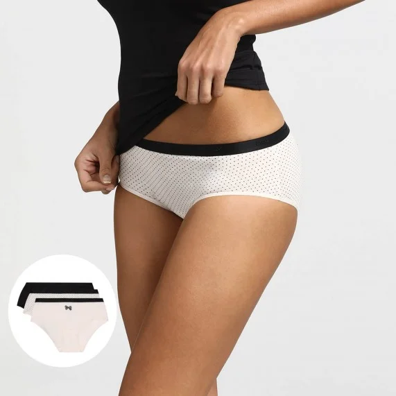 Juego de 3 bóxers de algodón elástico "Les Pockets de Dim" (Boxers) Dim chez FrenchMarket