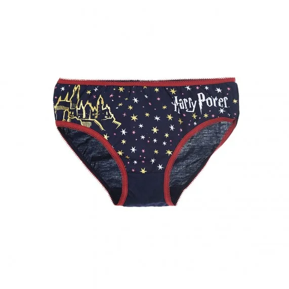 HARRY POTTER - Juego de 3 bragas de niña de algodón orgánico (Bragas) French Market chez FrenchMarket