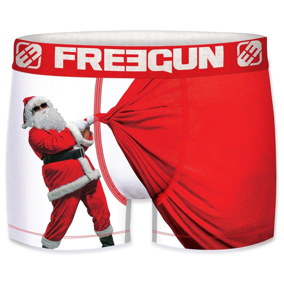 FREEGUN Christmas Collection | Set med 4 boxershorts för pojkar