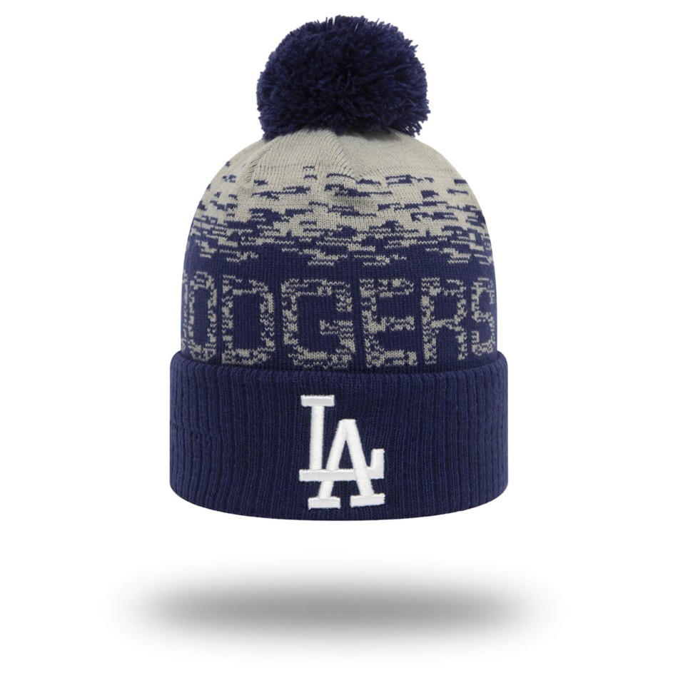 NEW ERA Los Angeles Dodgers Sport Knit Pompom Hat