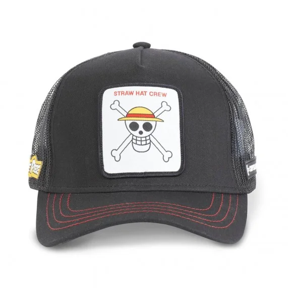 Casquette Trucker ONE PIECE Straw Hat Crew (Casquettes) Capslab chez FrenchMarket