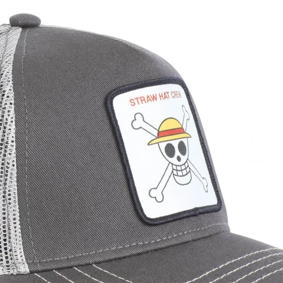 Casquette Trucker ONE PIECE Straw Hat Crew (Casquettes) Capslab chez FrenchMarket