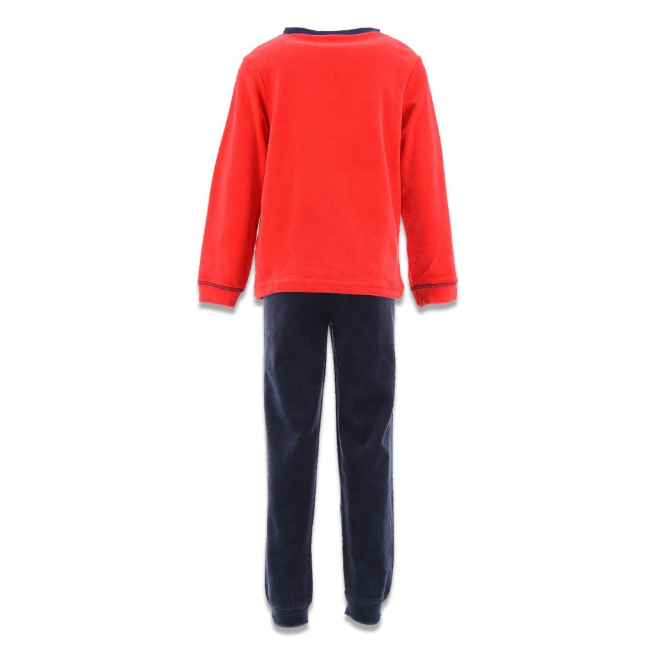 Pyjamas för pojke i sammet med julglädje