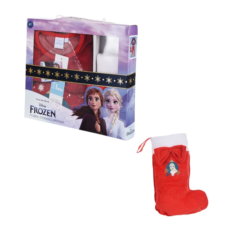 Frozen Snow Queen Pyjamas | Vinterpyjamas i sammet för flickor Holydays Delights