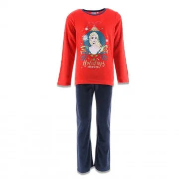 Schneekönigin - Winter-Pyjama-Set für Mädchen aus Velours (Ensemble de Pyjama) French Market auf FrenchMarket