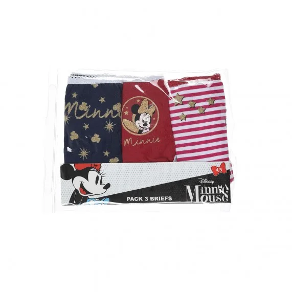 Disney Minnie - 3er-Set Baumwollhöschen für Mädchen (Höschen) French Market auf FrenchMarket