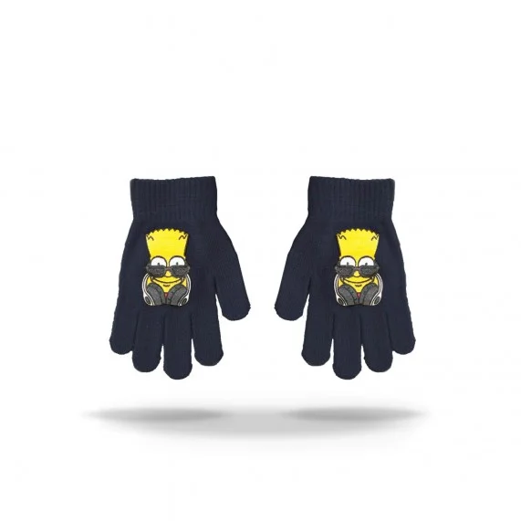 Bart Simpsons Music" kinderhandschoenen (Handschoenen) French Market chez FrenchMarket