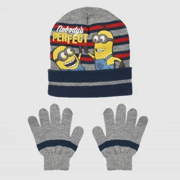 Les Minions - Pack Bonnet-Gants Enfant "NOBODY'S PERFECT" (Bonnets) French Market chez FrenchMarket