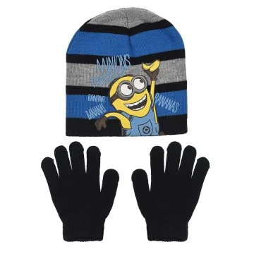 The Minions - "POWERED by Banana" Kids Beanie Pack (Bonnets) French Market on FrenchMarket