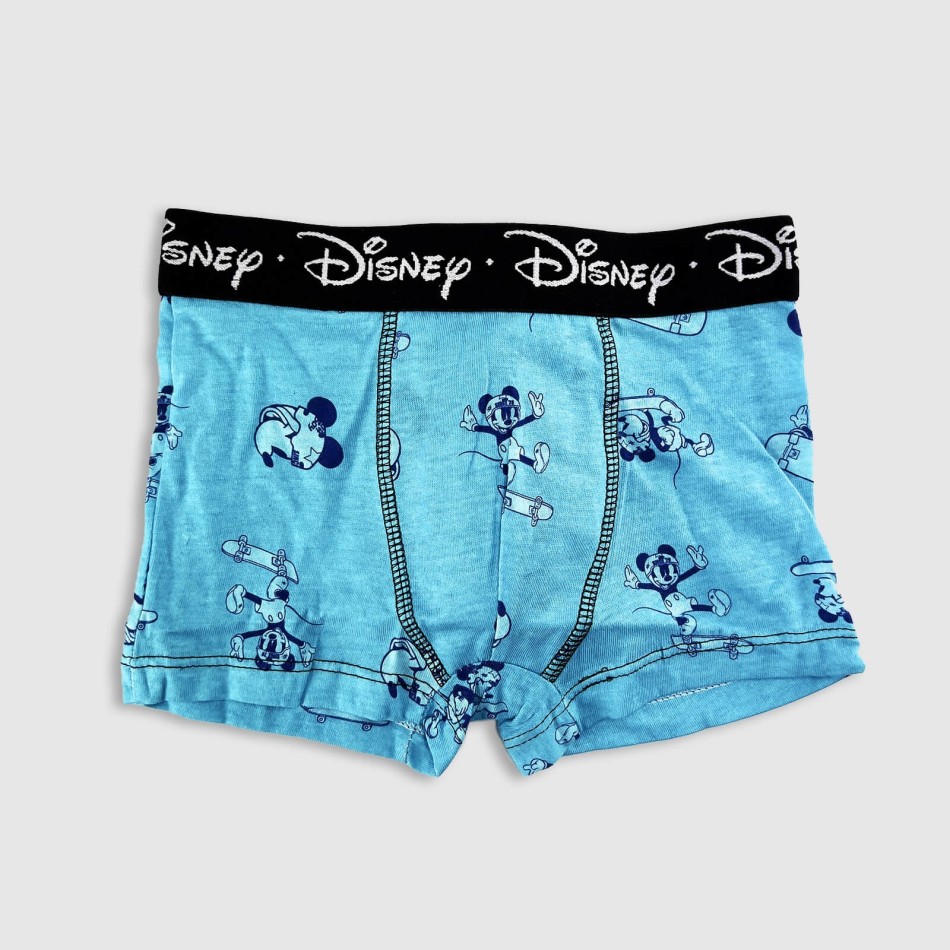 DISNEY License |Pack med 5 st Mickey Mouse bomullsboxershorts för pojkar |100% bomull