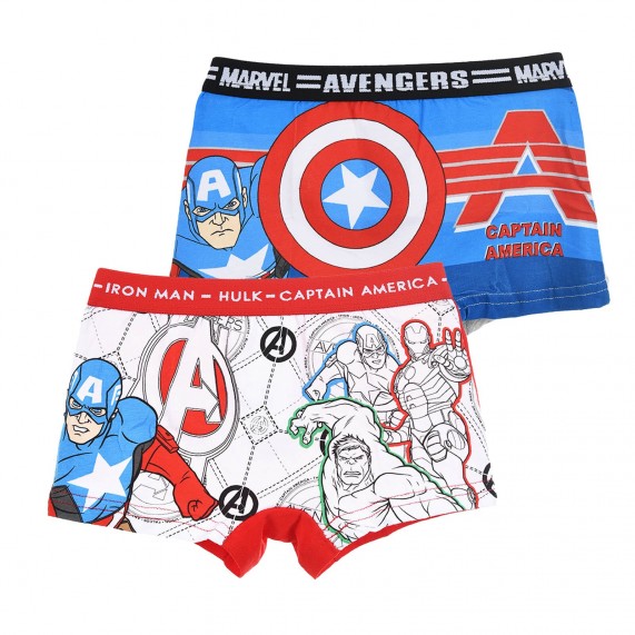 Avengers - Lot de 2 Boxers Coton Garçon (Boxers) French Market chez FrenchMarket
