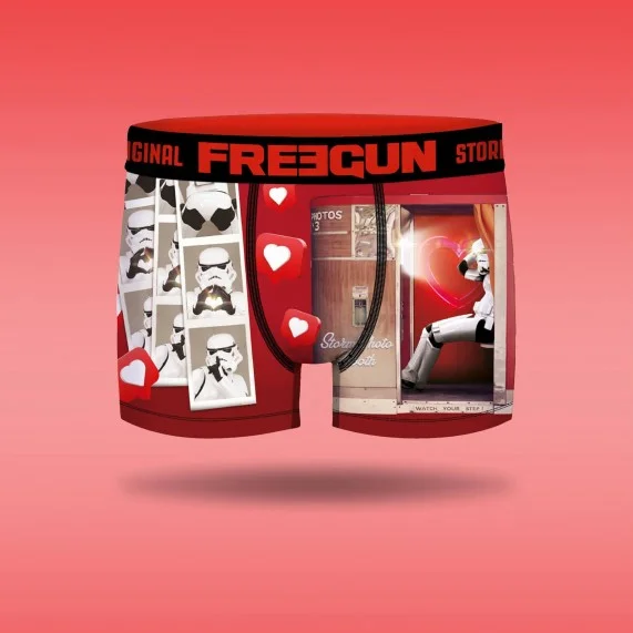 Stormtrooper Valentine's Day Boxers for Men (Men's boxer shorts) Freegun on FrenchMarket