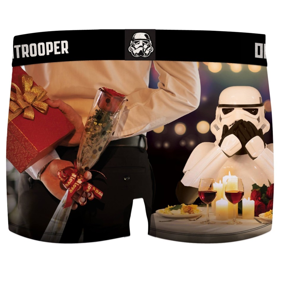 Boxer di San Valentino da uomo Stormtrooper (Boxer da uomo) Freegun chez FrenchMarket
