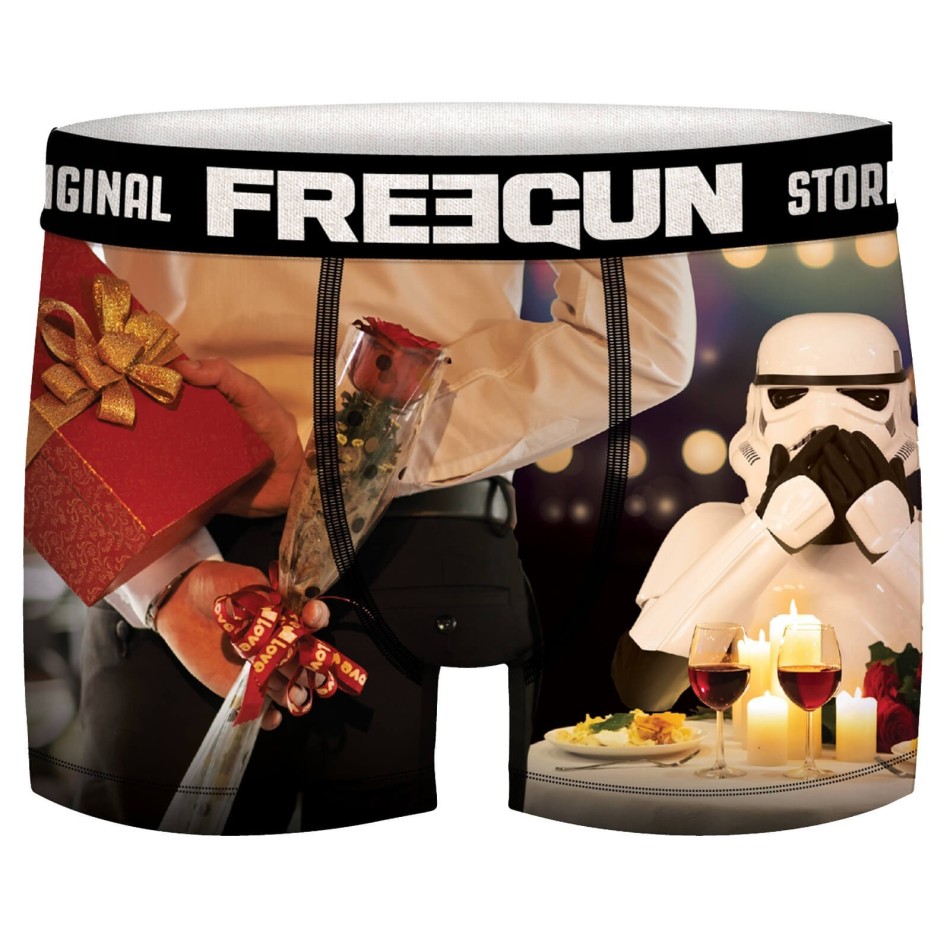 Boxer di San Valentino da uomo Stormtrooper (Boxer da uomo) Freegun chez FrenchMarket