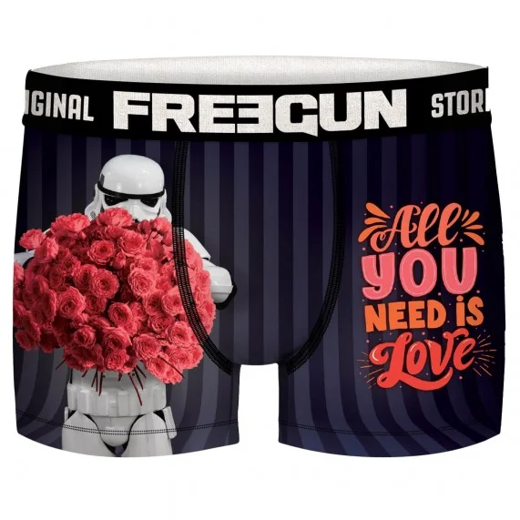 Stormtrooper Valentine's Day Boxers for Men (Men's boxer shorts) Freegun on FrenchMarket
