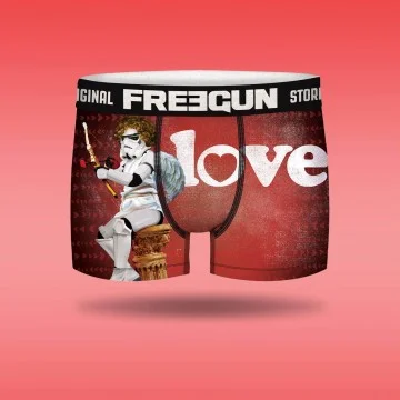 Boxer di San Valentino da uomo Stormtrooper (Boxer da uomo) Freegun chez FrenchMarket