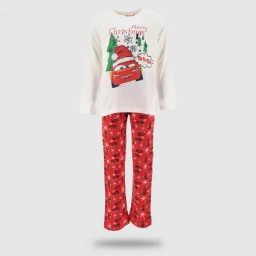 CARS - Boy's Long Cotton Pajama Set "Oh Oh Oh Christmas (Pyjama Sets) French Market on FrenchMarket