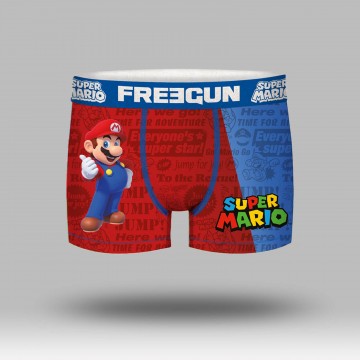 Boxer Garçon Super Mario Bros 2 (Boxers) Freegun chez FrenchMarket