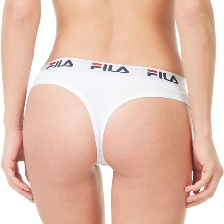 String FILA Coton Femme Blanc  (Strings) chez FrenchMarket