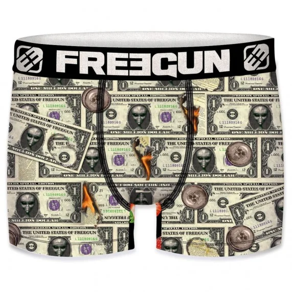 Boxer Homme Dollars (Boxers) Freegun chez FrenchMarket