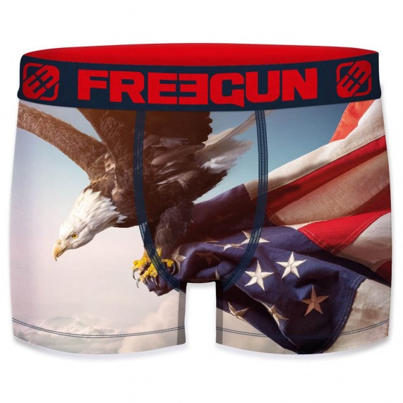 Boxer Homme USA Flag Eagle (Boxers) Freegun chez FrenchMarket