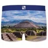 Herenset gerecyclede microvezel boxer "Landscape 2 (Boksers) Freegun chez FrenchMarket