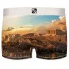 Herenset gerecyclede microvezel boxer "Landscape 2 (Boksers) Freegun chez FrenchMarket