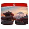 Boxer de microfibra reciclada para hombre "Landscape 2 (Calzoncillos para hombre) Freegun chez FrenchMarket