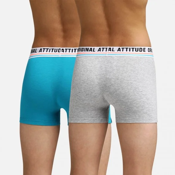 Set of 2 Cotton Stretch Boxers for Boys Dim Original (Boxers) Dim on FrenchMarket