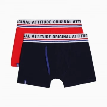 Set of 2 Cotton Stretch...