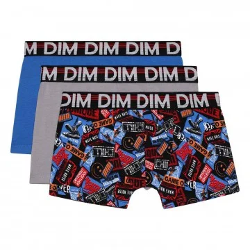 Set of 3 Boxers Boy Cotton...
