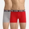 Set van 2 Boxers Jongens Katoen Stretch EcoDim Klassiek (Boksers) Dim chez FrenchMarket