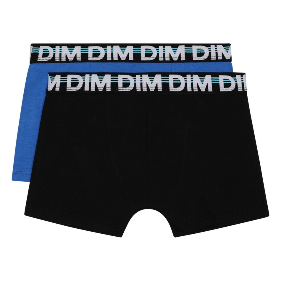 DIM EcoDim Classic | Set of 2 Cotton Stretch Boxers for Boys | Billigt