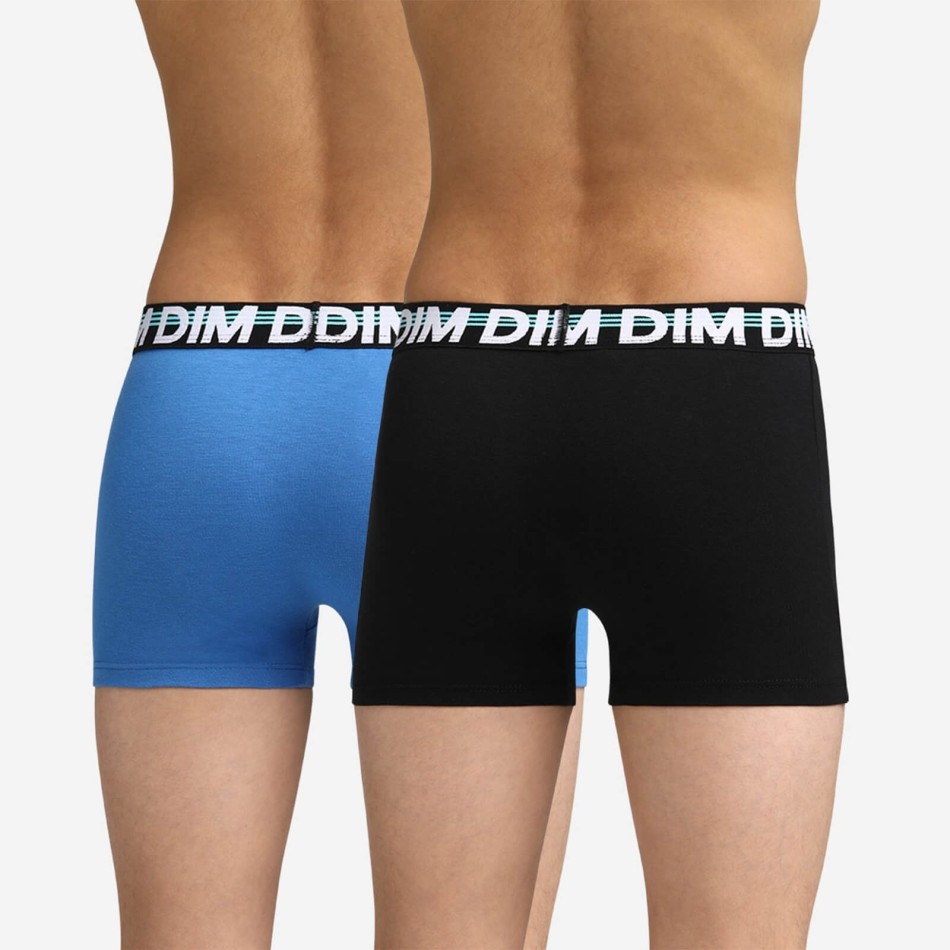 DIM EcoDim Classic | Set of 2 Cotton Stretch Boxers for Boys | Billigt