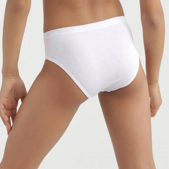 Set of 3 Girls Cotton Stretch Panties "Les Pockets Ecodim (Panties) Dim on FrenchMarket
