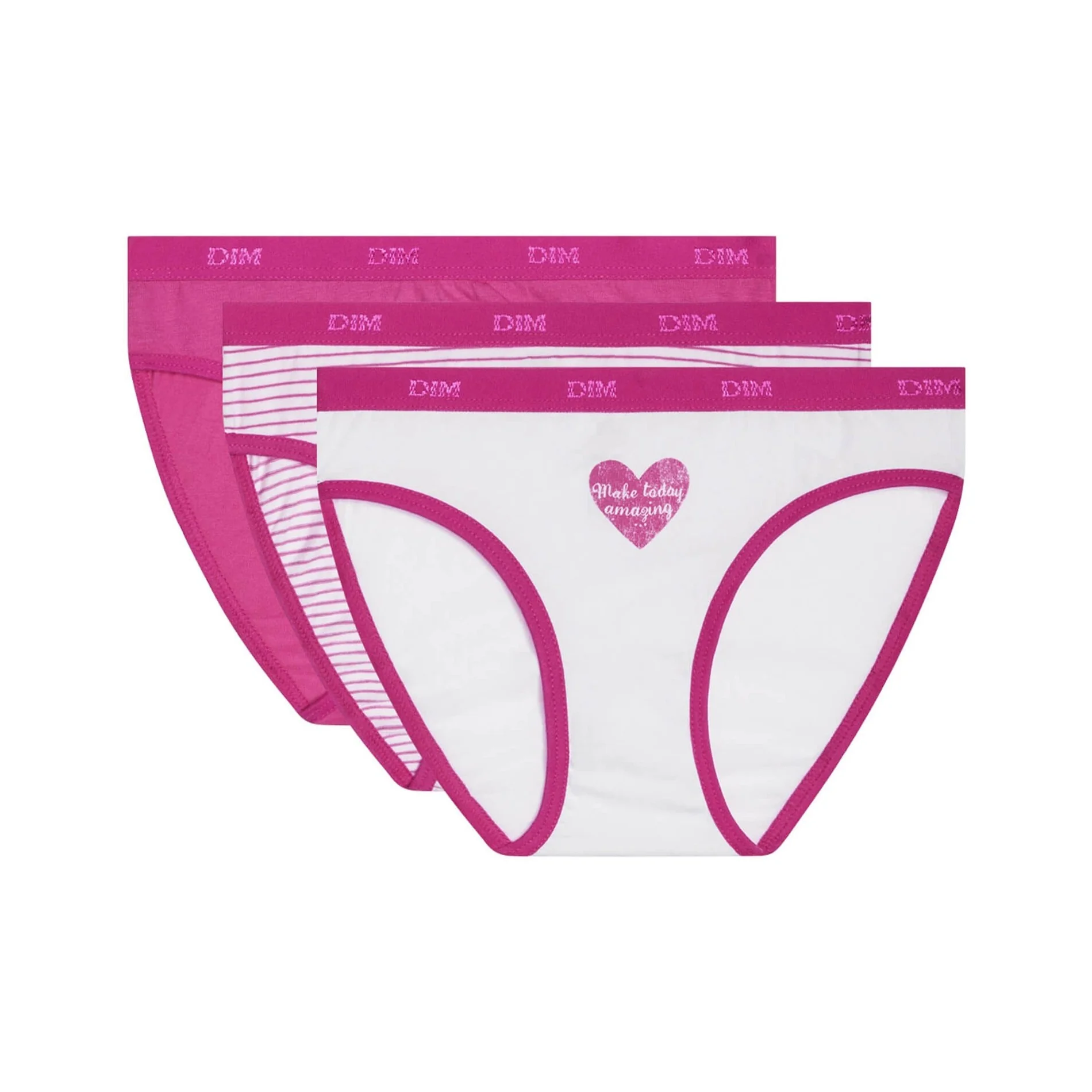 Lot De 6 Culottes Filles 100% Coton - Tailles 2 à 13 Ans - Modèle GNA61 - Neuf Avec étiquettes