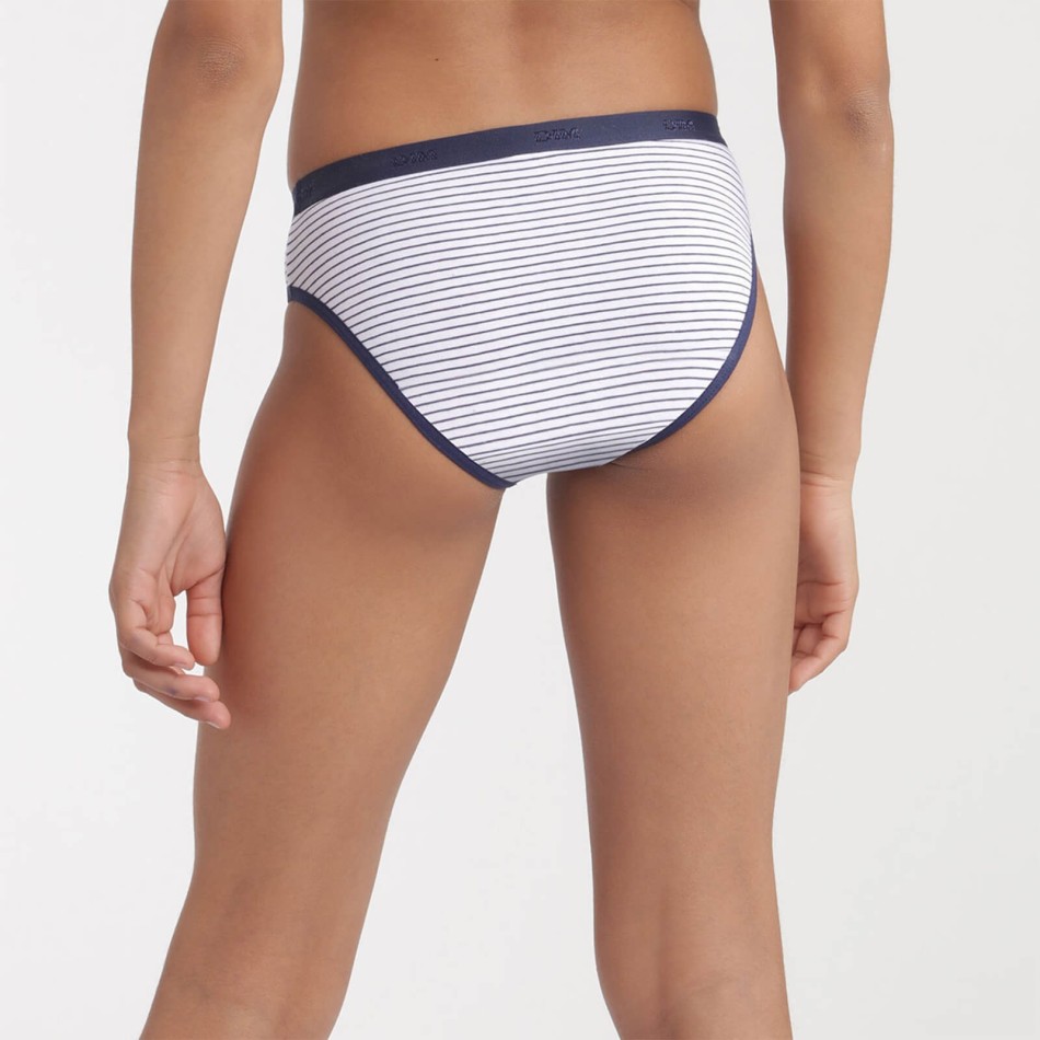 DIM GIRLS | Set med 3 stycken fina bomullsbyxor för flickor med stretchfickor