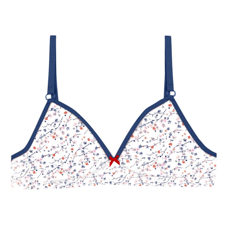 DIM Girl | Bomullsbehå med bygel | Tryckta eller enfärgade mönster